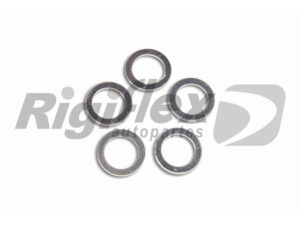 ARANDELA DE ALUMINIO DE 21 MM EXTERIOR X 15 MM INTERIOR X 1.25 MM DE ESPESOR